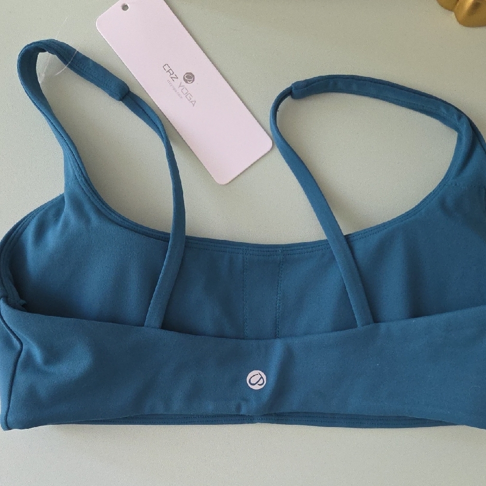 CRZ YOGA Teal Bralette - Picture 5 of 8